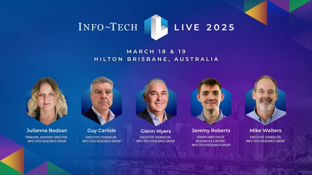 thumbnail for Leading Experts in AI, IT Strategy, and Digital Transformation Join Info-Tech LIVE 2025 in Brisbane
