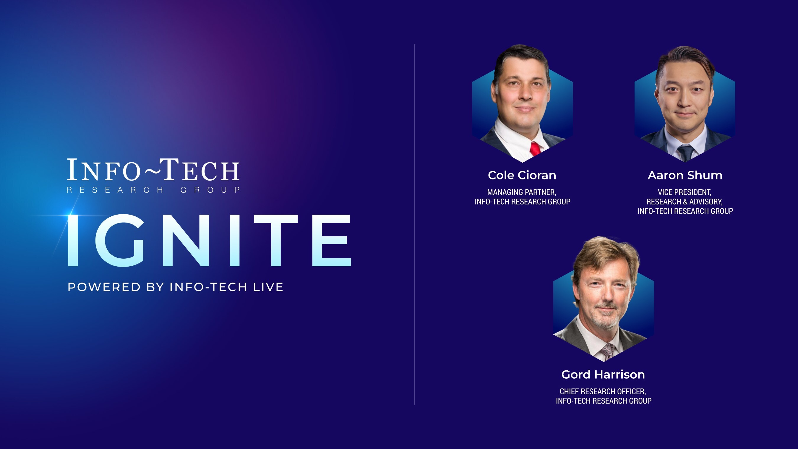 thumbnail for IGNITE 2025 Event in Ottawa to Highlight AI, IT Strategy, and Leadership for Regional IT Leaders: Key Speakers Announced by Info-Tech Research Group 
