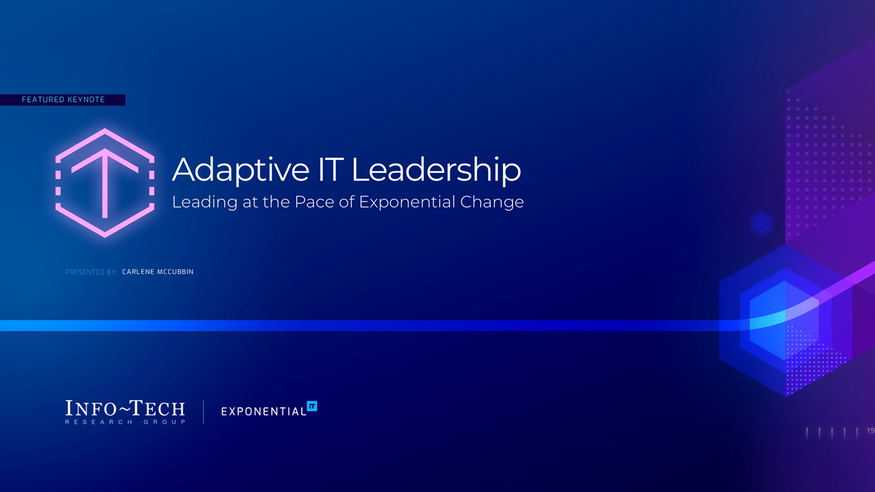 Adaptive IT Leadership visualization